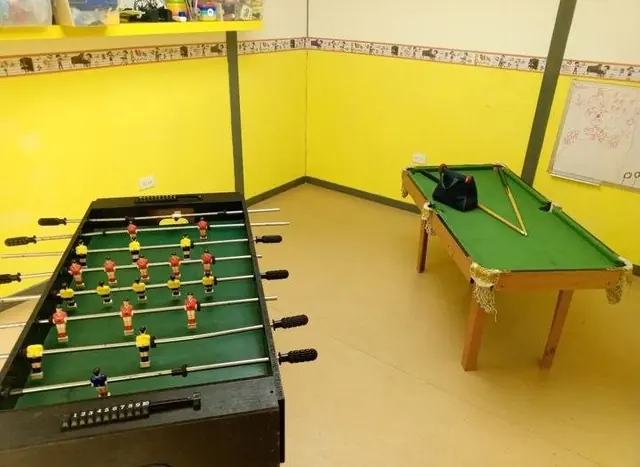 Mesa de futbolito y mesa de pool