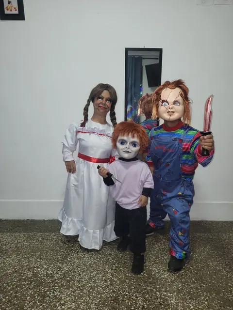 Show de personajes en una fiesta